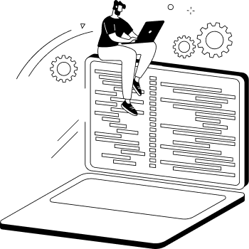 Rocket illustrating product delivery and deployment